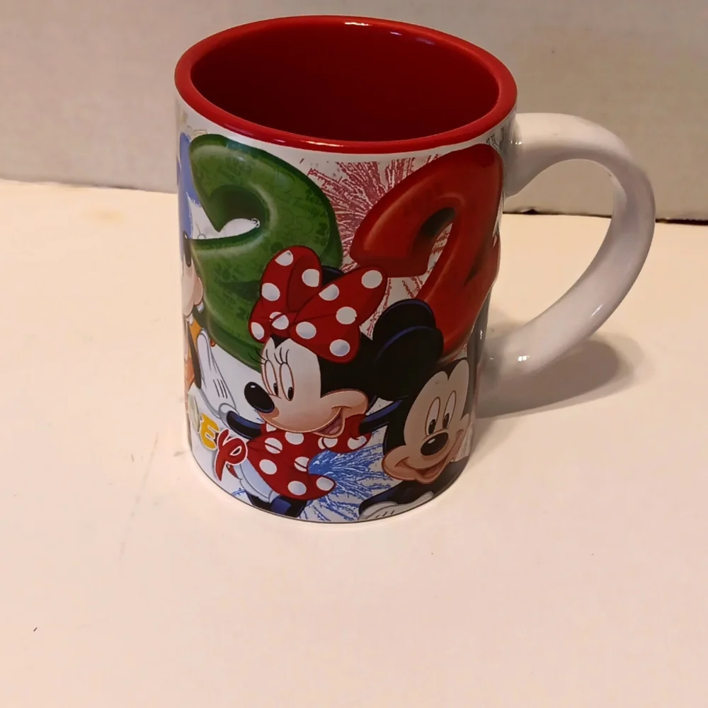 Disney Jerry Leigh Mickey Mouse and Friends Fireworks Ceramic Mug - Picture 1 of 6